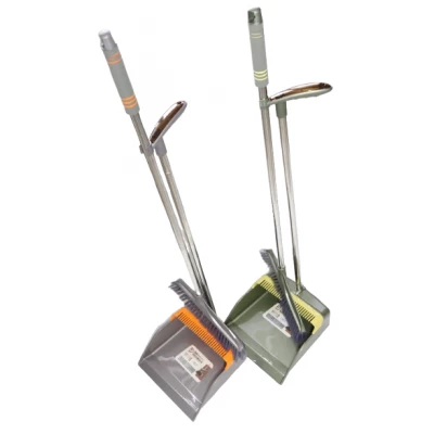 Совок+щетка с металлическими ручками арт. к-805