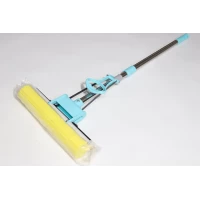 Швабра с отжимом и пластиковым основанием 6110