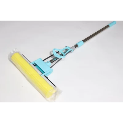 Швабра с отжимом и пластиковым основанием 6110