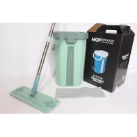 Швабра с ведром c автоматическим отжимом Cleaning Expert 2407