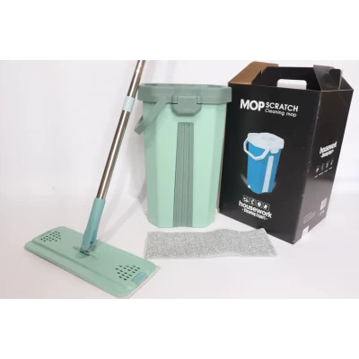 Швабра с ведром c автоматическим отжимом Cleaning Expert 2407