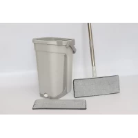 Швабра с отжимом и ведром R1 с дополнительной насадкой