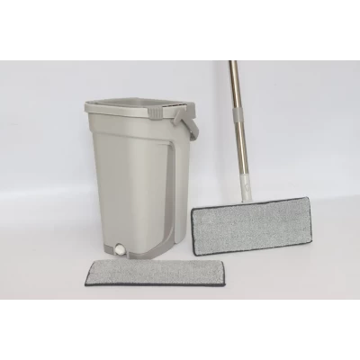 Швабра с отжимом и ведром R1 с дополнительной насадкой