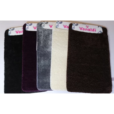 Набор ковриков в ванную и туалет Pirlanta 100*60 +50*60 см с высоким ворсом 01297 Набор ковриков в ванную и туалет Pirlanta 100*60 +50*60 см с высоким ворсом 01297