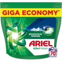 Капсулы для стирки Ariel Pods All-in-1 Горный источник 70 шт