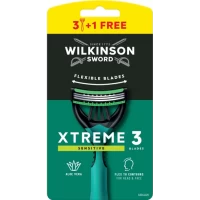 Одноразовые станки Wilkinson Xtreme 3 для мужчин 3+1 шт