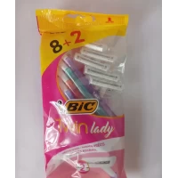 Станок женский одноразовый для бритья BiC Twin Lady 10 шт. (8+2)