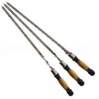 Шампур «Премиум» 3x12x620 двухцветный