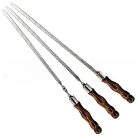 Шампур «Премиум» 3x12x620 коричневый