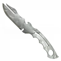 Нож-вилка для снятия шашлыка без ручки