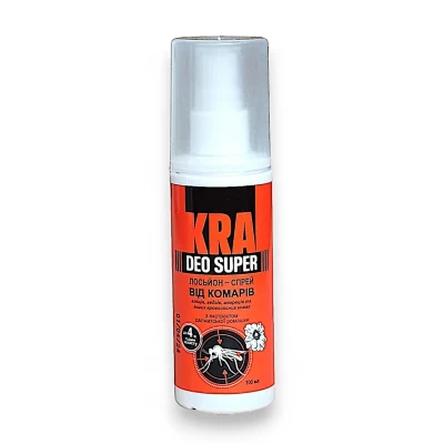 Спрей от комаров Kra Deo 100 мл Спрей от комаров Kra Deo 100 мл