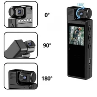 Нагрудная боди-камера Model L9 с дисплеем 1.3 дюйма Wi Fi