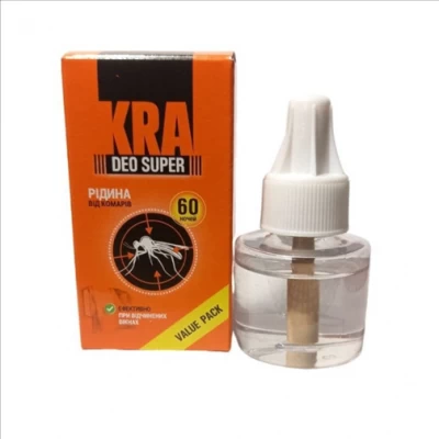 Жидкость KRA Deo Super от комаров 60 ночей Жидкость KRA Deo Super от комаров 60 ночей