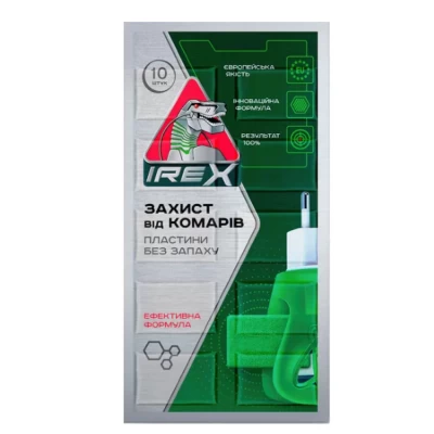 Пластины для фумигатора IREX 10 шт Пластины для фумигатора IREX 10 шт