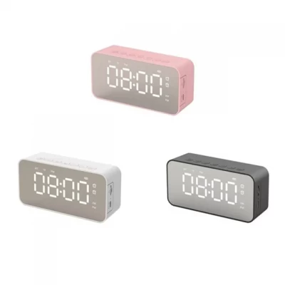 Настольные часы со встроенной Bluetooth-колонкой и FM-радио Настольные часы со встроенной Bluetooth-колонкой и FM-радио