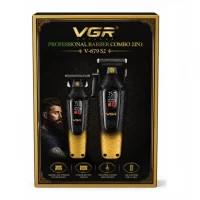 Набор для стрижки волос 2в1 VGR V-879 S2 GOLD/BLACK