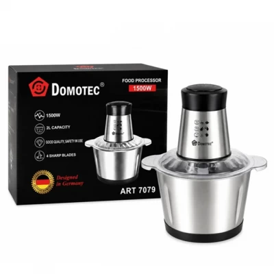 Измельчитель МОЛНИЯ DOMOTEC 1500Вт металл (Черный)