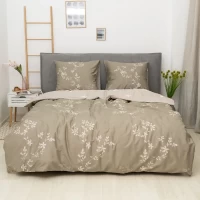 Комплект постельного белья Евро Viluta Сатин Twill 791