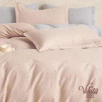 Комплект постельного белья Евро Viluta Сатин Twill 820