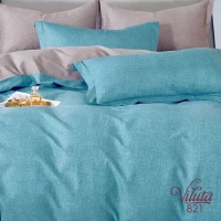 Комплект постельного белья Двойной Viluta Сатин Twill 821