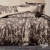 Комплект постельного белья Двойной Viluta Сатин Twill 823