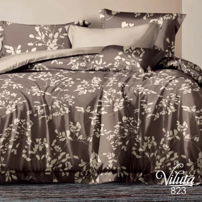 Комплект постельного белья Евро Viluta Сатин Twill 823 Комплект постельного белья Евро Viluta Сатин Twill 823