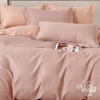 Комплект постельного белья Двойной Viluta Сатин Twill 824