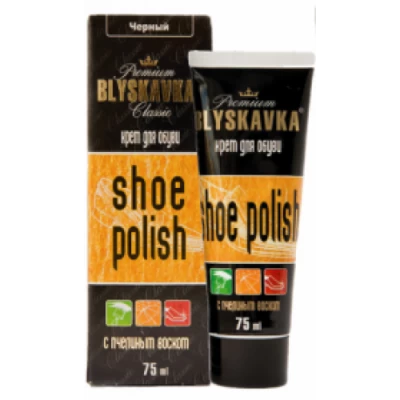 Крем для обуви BLYSKAVKA, 75 мл, цвета в ассортименте