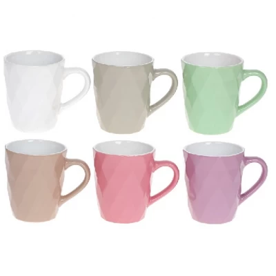 Кружка керамическая 340мл Амстердам, 6 дизайнов