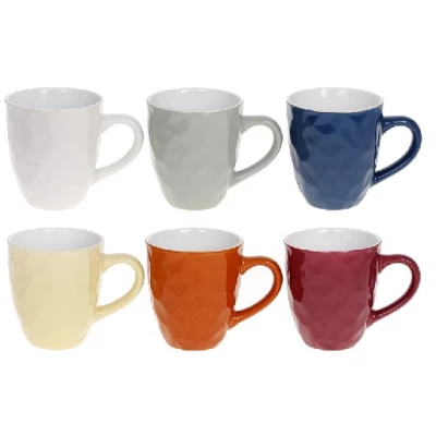 Кружка керамическая 340мл Валенсия, 6 дизайнов