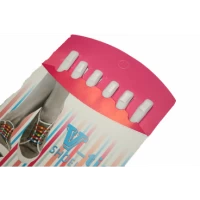 Шнурки обувные (силиконовые) Белые(Черные) (6шт)