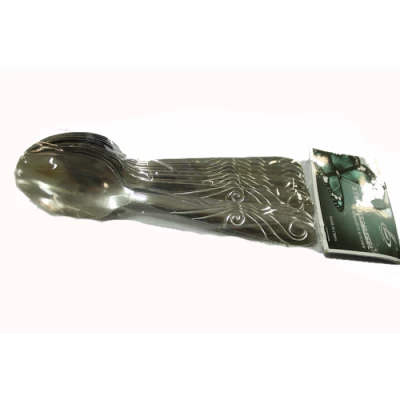 Ложки чайные "Волна" серебряная Ложки чайные "Волна" серебряная