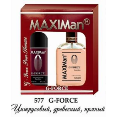 Набор туалетная вода MAXIMAN G -FORCE 100 мл + дезодорант 150 мл