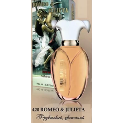 Туалетная вода для женщин AA Classic " ROMEO & JULIETA " 100 ML