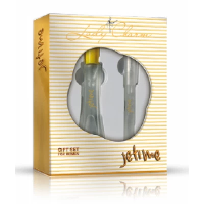 НАБОР LADY CHARM JETIME ТУАЛЕТНАЯ ВОДА 30МЛ + ПАРФЮМЕРНАЯ РУЧКА 8,5МЛ