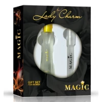 НАБОР LADY CHARM MAGIC ТУАЛЕТНАЯ ВОДА 30МЛ + ПАРФЮМЕРНАЯ РУЧКА 8,5МЛ