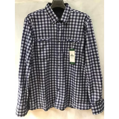 Мужская рубашка на меху. Размер XL-5XL. расцв. в ассорт.