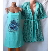 Женский комплект Узбекистан. Размеры: (58-66) супербатал, (хлопок 100%)