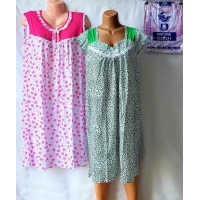 Ночная рубашка хлопок 100%, Размеры 48-56. Узбекистан