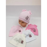 Детские шапки трикотажные 100% котон. Размеры 36-38 40-42 (Польша)