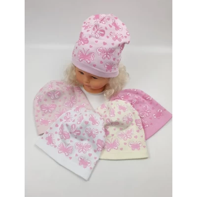 Детские шапки трикотажные 100% котон. Размеры 46-50 (Польша) Детские шапки трикотажные 100% котон. Размеры 46-50 (Польша)