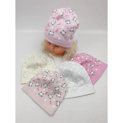 Детские шапки трикотажные 100% котон. Размеры 46-50 (Польша) Детские шапки трикотажные 100% котон. Размеры 46-50 (Польша)