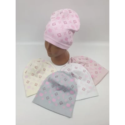 Детские шапки трикотажные 100% котон. Размеры 50-54 (Польша) Детские шапки трикотажные 100% котон. Размеры 50-54 (Польша)