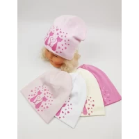 Детские шапки трикотажные 100% котон. Размеры 46-50 (Польша)