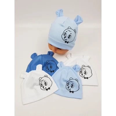 Детские шапки трикотажные 100% котон. Размеры 36-38 40-42 (Польша) Детские шапки трикотажные 100% котон. Размеры 36-38 40-42 (Польша)