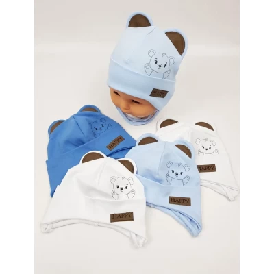 Детские шапки трикотажные 100% котон. Размеры 40-42 42-44 (Польша) Детские шапки трикотажные 100% котон. Размеры 40-42 42-44 (Польша)