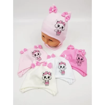 Детские шапки трикотажные 100% котон. Размеры 36-38 38-40 (Польша) Детские шапки трикотажные 100% котон. Размеры 36-38 38-40 (Польша)