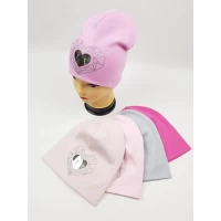 Детские шапки трикотажные 100% котон. Размеры 50-54 (Польша)