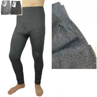 Мужские кальсоны меланж с начесом. Размер универсальный: 50-58