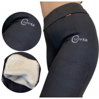 Теплые Лосины женские на МЕХУ. Размер:  L-2XL ( 44 - 52 )